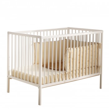 Lit bébé tout barreaux en bois
