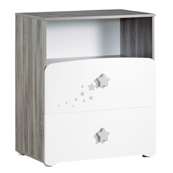 Commode à langer et 1 niche...