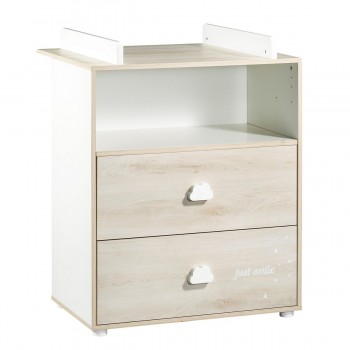 Commode à langer en bois