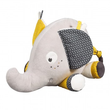 Doudou Eléphant en velours