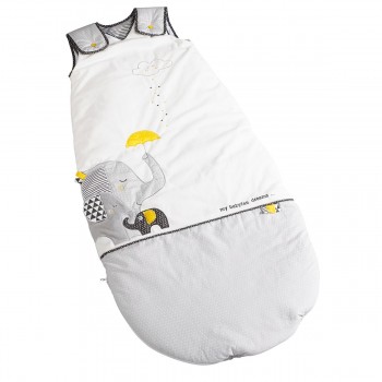 Gigoteuse en coton blanc