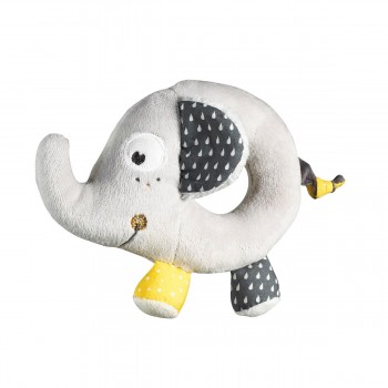 Hochet Eléphant en velours...