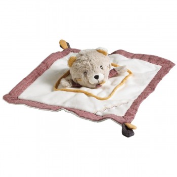 Doudou mouchoir Ours en...