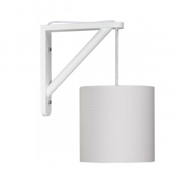 Applique murale en coton beige