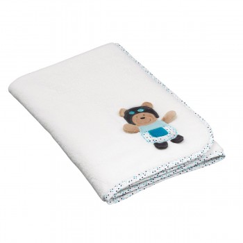 Couverture en polyester blanc