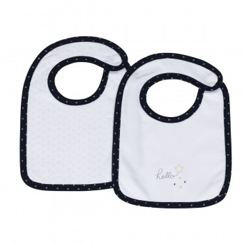 Bavoirs lot de 2 en coton...