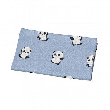 Couverture maille en coton
