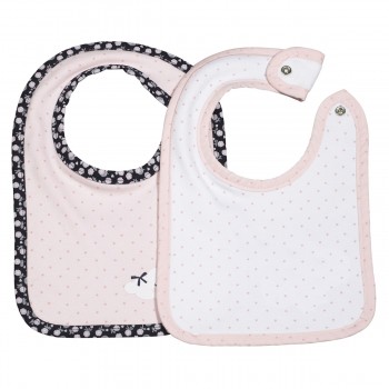 Bavoirs lot de 2 en coton...