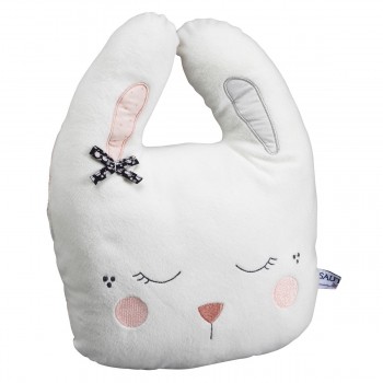 Coussin déco lapin 34x26cm...