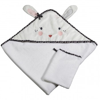 Sortie de bain lapin...